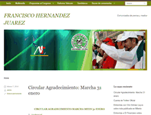 Tablet Screenshot of hernandezjuarez.org